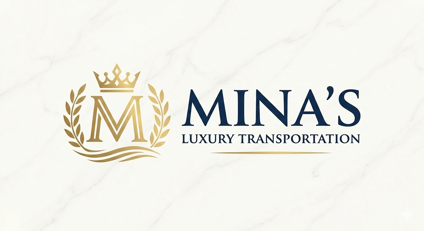 Mina’s Luxury Transportation logo